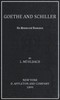 Goethe and Schiller: An Historical Romance