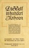 Die Welt in hundert Jahren