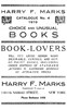 Harry F. Marks Catalogue No. 4, 1919