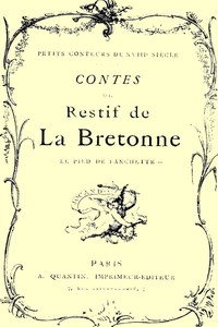 Contes de Restif de la Bretonne