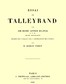Essai sur Talleyrand