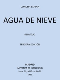Agua de Nieve (Novela)