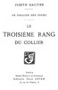 Le collier des jours: Le troisième rang du collier