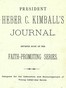 President Heber C. Kimball's Journal
