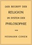 Der Begriff der Religion im System der Philosophie