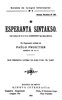 Esperanta sintakso