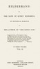 Hildebrand; or, The Days of Queen Elizabeth, An Historic Romance, Vol. 2 of 3