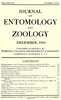 Journal of Entomology and Zoology, Vol. 06, No. 4, December 1914