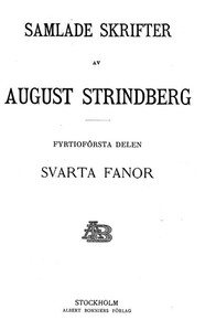 Svarta fanor: Sedeskildringar från sekelskiftet