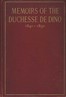 Memoirs of the Duchesse De Dino (Afterwards Duchesse de Talleyrand et de Sagan), 1841-1850