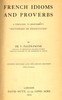 French Idioms and Proverbs