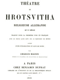 Théâtre de Hrotsvitha