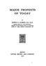 Major Prophets of To-Day