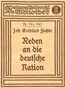 Reden an die deutsche Nation