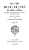 Variétés Historiques et Littéraires (09/10)