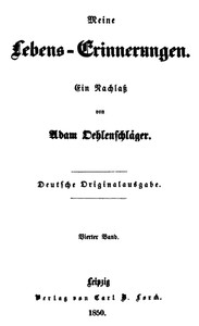Meine Lebens-Erinnerungen - Band 4