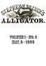 Stephen H. Branch's Alligator, Vol. 1 no. 03, May 8, 1858