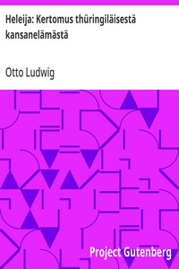Heleija: Kertomus thüringiläisestä kansanelämästä