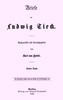 Briefe an Ludwig Tieck (3/4)
