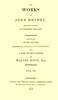 The works of John Dryden, now first collected in eighteen volumes. Volume 09