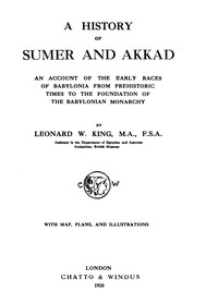 A History of Sumer and Akkad