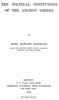 The Political Institutions of the Ancient Greeks