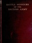 Battle Honours of the British Army