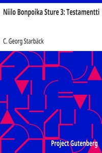 Niilo Bonpoika Sture 3: Testamentti