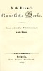 Sämmtliche Werke 1-2: Mein Leben / Spaziergang nach Syrakus im Jahre 1802