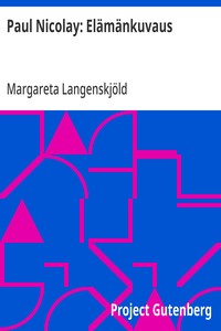 Paul Nicolay: Elämänkuvaus
