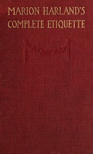 Marion Harland's Complete Etiquette