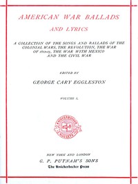 American War Ballads and Lyrics, Volume 1 (of 2)