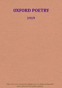 Oxford poetry, 1919
