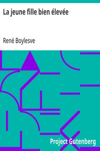 La jeune fille bien élevée