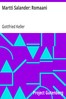Martti Salander: Romaani
