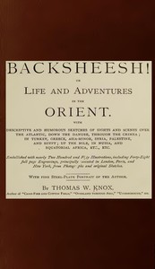The Story Teller of the Desert—"Backsheesh!"