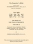 The Expositor's Bible: The Book of the Twelve Prophets, Vol. 2