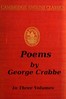 George Crabbe: Poems, Volume 2 (of 3)
