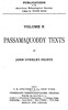 Passamaquoddy Texts
