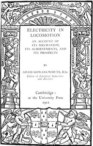 Electricity in Locomotion