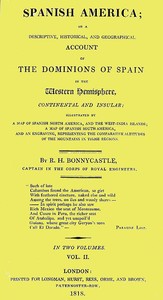 Spanish America, Vol. 2 (of 2)