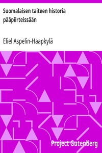 Suomalaisen taiteen historia pääpiirteissään