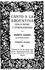 Canto a la Argentina, Oda a Mitre y otros poemas