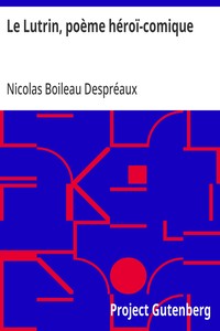 Le Lutrin, poème héroï-comique