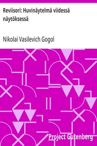 Reviisori: Huvinäytelmä viidessä näytöksessä