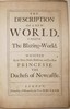 The Description of a New World, Called the Blazing-World