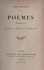 Poèmes (nouvelle série): Les soirs, Les débacles, Les flambeaux noirs