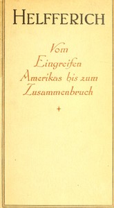 Der Weltkrieg, III. Band