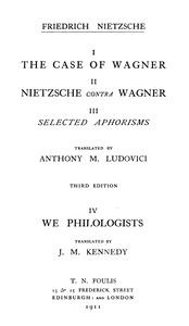 The Case of Wagner