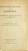 The Methods and Scope of Genetics